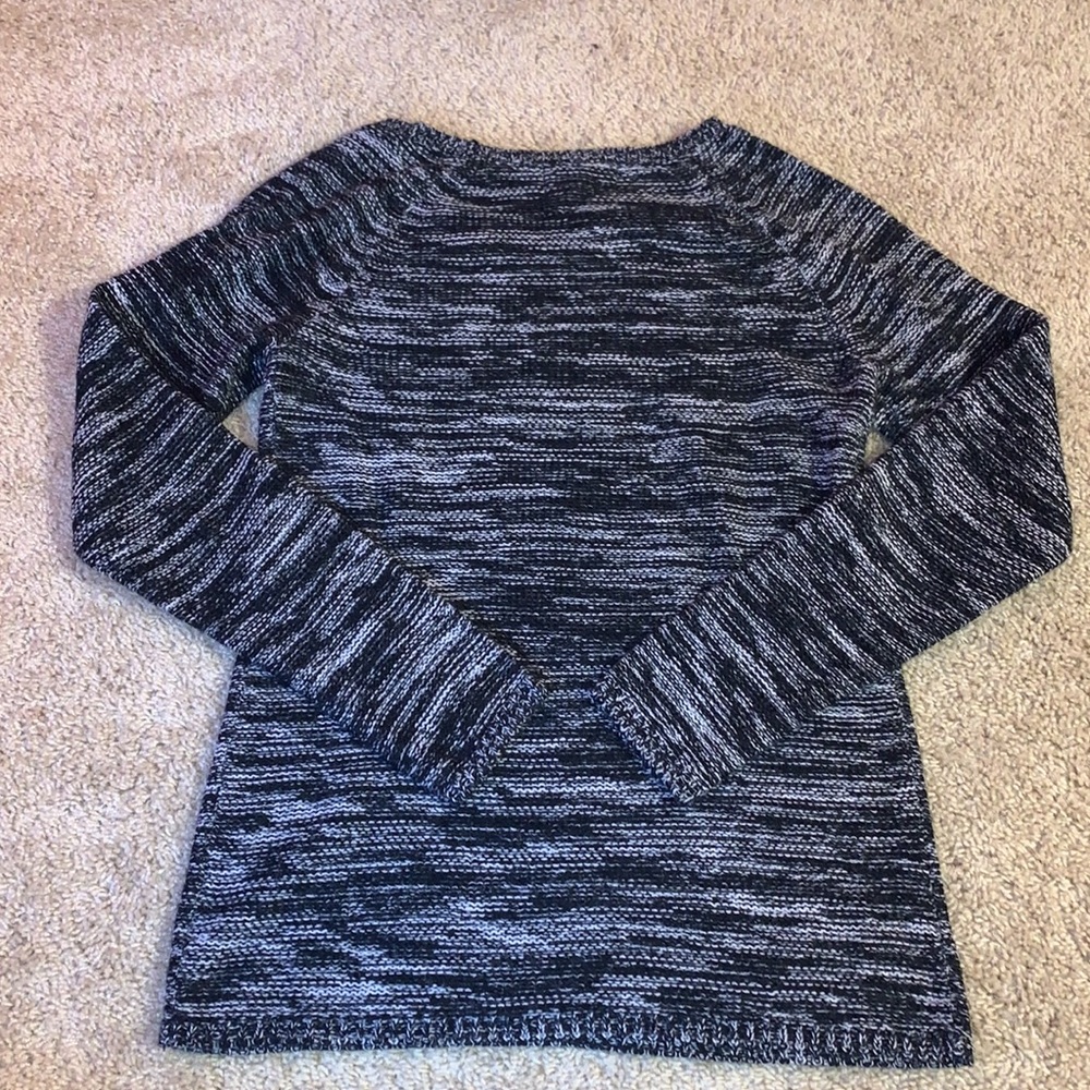 Women’s Black and White Ambiance Sweater Size Medium - Picture 6 of 7